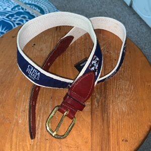 CHSA AWARD BELT 2010 championships size medium cape cod belt company USA made